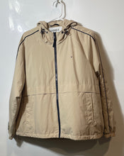 Load image into Gallery viewer, Tommy Hilfiger Womens Khaki Long Sleeve Front Zip Windbreaker Jacket Size Large
