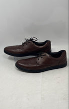 Load image into Gallery viewer, Alfani Mens Elston 100120979 Brown Faux Leather Lace-Up Oxford Shoes Size 9.5 M
