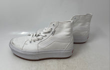 Load image into Gallery viewer, Vans Womens Sk8-Hi White High-Top Platform Sneakers Shoes Size 8
