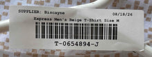 Load image into Gallery viewer, Express Mens Beige Geometric Print Short Sleeve Crew Neck Pullover T-Shirt Sz M
