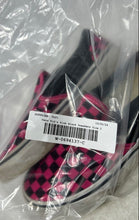 Load image into Gallery viewer, Vans Girls Classic 721356 Pink Black Checkerboard Slip-On Sneakers Shoes Size 2
