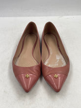 Load image into Gallery viewer, Authentic Tory Burch Womens Fairford Old Pink Leather Ballet Flats Sz 8M Stained
