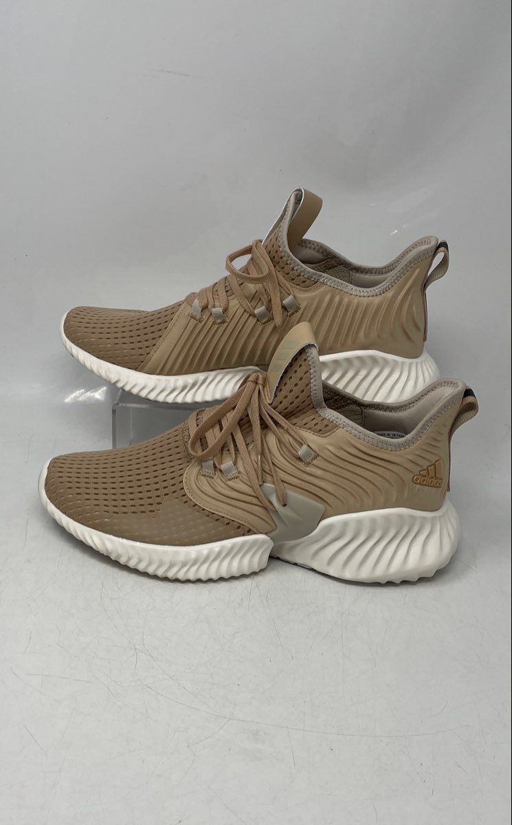 Adidas Womens Alphabounce Instinct Climacool Brown White Sneaker Shoes Size 10