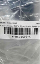 Load image into Gallery viewer, Nike Kids Air Jordan 1 Retro High OG Blue Black Lace-Up Sneaker Shoes Size 7Y
