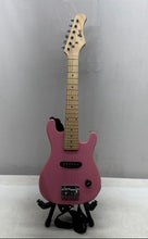 Load image into Gallery viewer, Winzz Pink 6-String Right-Handed Electric Guitar With Bag Not Tested
