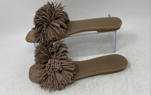 Load image into Gallery viewer, Steve Madden Womens Brown Open-Toe Slip-On Flat Slide Sandals Size 7.5M
