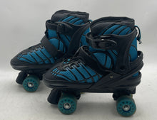 Load image into Gallery viewer, DBX Unisex Kids Express ILSD2069 Black Blue Adjustable Roller Skates Size M 5-8
