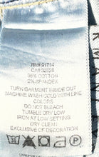 Load image into Gallery viewer, Armani Exchange Womens Blue Denim 5 Pocket Design Straight Jeans Pants Size 0R
