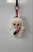 Load image into Gallery viewer, Replica Pop Mart White Coca-Cola Labubu The Monsters Vinyl Plush Figure Keychain
