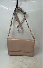 Load image into Gallery viewer, Michael Kors Womens Pink Leather Adjustable Strap Magnetic Flap Crossbody Bag
