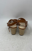 Load image into Gallery viewer, Tommy Hilfiger Womens Genavo Brown Leather Ankle Strap Sandals Size 9.5M
