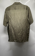 Load image into Gallery viewer, I.N.C International Concepts Mens Green Short Sleeve Button-Up Shirt Size M
