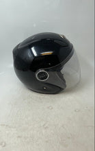 Load image into Gallery viewer, Scorpion EXO-200 Black Open-Face Motorcycle Helmet Size M With Visor And Bag
