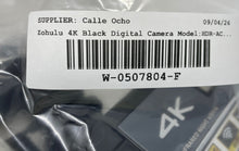 Load image into Gallery viewer, Zohulu Model HDR-AC3 Black 4K Portable Camera Camcorder Not Tested
