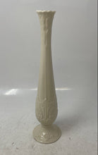 Load image into Gallery viewer, Lenox Florentine Collection Off White Porcelain China Tall Slender Bud Vase
