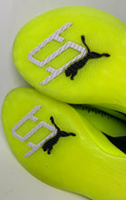 Load image into Gallery viewer, Puma Womens Stewie 1 378255-01 Yellow Black Lace-Up Sneaker Shoes Size 8
