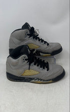 Load image into Gallery viewer, Nike Kids Air Jordan 5 Retro 440892-008 Gray Black Sneaker Shoes 7Y Not Insole
