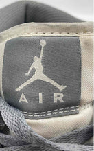 Load image into Gallery viewer, Authentic Nike Mens Air Jordan 1 Mid 554724-036 Gray White Sneaker Shoes Sz 9.5
