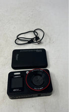 Load image into Gallery viewer, Deatti 4K Black 18X Zoom Digital Camera In Case With Accessories Not Tested
