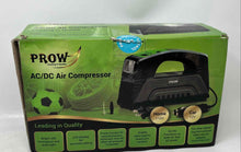 Load image into Gallery viewer, Prow Portable AC/DC Electric Air Compressor Tire Inflator With Box Not Tested
