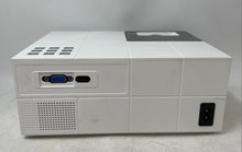 Load image into Gallery viewer, Yowhick Model GDP1W White HDMI USB VGA Home Theater Projector Untested
