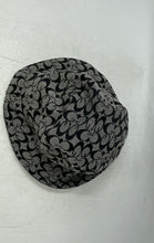 Load image into Gallery viewer, Coach Womens Gray Black Signature Print Adjustable Bucket Hat One Size
