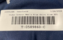 Load image into Gallery viewer, Under Armour Mens Blue Tech Tee HeatGear Loose Fit Pullover T-Shirt Size 2XL
