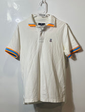 Load image into Gallery viewer, Psycho Bunny Mens White Pima Cotton Short Sleeve Spread Collar Polo Shirt Size 5
