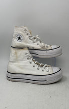 Load image into Gallery viewer, Converse Womens CT All Star Lift Platform 560846F White Sneaker Shoes Size 7
