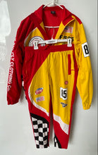 Load image into Gallery viewer, Fly Supply Mens Multicolor Racing Print Jacket And Pants Set Of 2 Pieces Size M
