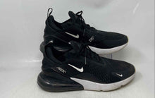 Load image into Gallery viewer, Nike Mens Air Max 270 AH8050-002 Black White Lace-Up Running Shoes Size 11
