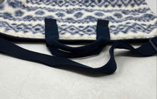 Load image into Gallery viewer, Victoria's Secret Pink Womens Blue Cozy Plush Double Handle Weekender Tote Bag
