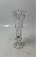 Load image into Gallery viewer, Crystal Cut Clear Glassware Tabletop Display Decorative Flower Vase Collectible
