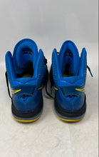 Load image into Gallery viewer, Nike Mens LeBron 8 V/2 Entourage Blue Yellow Sneaker Shoes Size 8
