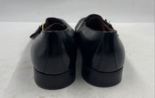 Load image into Gallery viewer, Authentic Salvatore Ferragamo Mens Black Monk Strap Dress Shoes Size 10D Damaged
