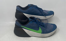 Load image into Gallery viewer, Nike Mens Air Zoom TR1 Blue &amp; Green Low Top Lace-Up Sneaker Shoes Size 9
