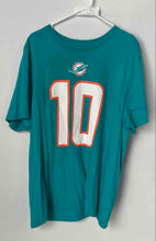 Load image into Gallery viewer, Nike Mens Aqua Miami Dolphins Tyreek Hill #10 NFL Football Jersey Size XL
