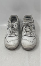 Load image into Gallery viewer, New Balance Unisex 550 BBW550BB White And Gray Lace-Up Sneaker Shoes Size 8.5B
