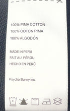 Load image into Gallery viewer, Psycho Bunny Boys Black Cotton Short Sleeve Collared Polo Shirt Size 7-8/S
