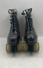 Load image into Gallery viewer, Xudrez Womens Black Glitter High-Top Quad Roller Skates Size 38
