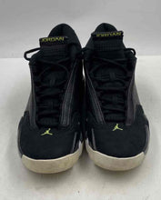 Load image into Gallery viewer, Authentic Nike Mens Air Jordan 14 487471-005 Black Lace-Up Sneaker Shoes Size 8

