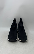 Load image into Gallery viewer, Michael Kors Womens Skyler Black Knit Wedge Sneaker Booties Size 5.5M
