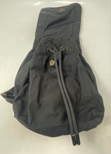 Load image into Gallery viewer, Authentic Tory Burch Womens Scout Black Adjustable Strap Backpack Worn Damaged
