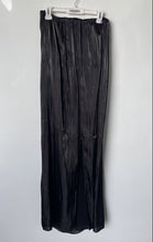 Load image into Gallery viewer, Zara Womens Black Elastic Waistband Back Zipper Long Maxi Skirt Size Large
