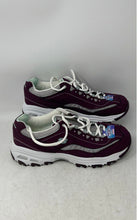 Load image into Gallery viewer, Skechers Womens D'Lites Life Saver 11860 Burgundy Lace-Up Sneaker Shoes Size 10

