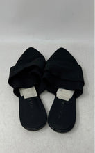 Load image into Gallery viewer, Tahari Womens Seville Black Pointed Toe Slip-On Mule Flats Size 8.5
