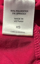 Load image into Gallery viewer, New York &amp; Company Womens Pink Short Sleeve Blouse Top Size XS
