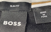 Load image into Gallery viewer, Hugo Boss Mens Black Cotton Short Sleeve Collared Slim Fit Polo Shirt Size M
