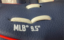 Load image into Gallery viewer, Franklin MLB Boston Red Sox Kids Blue Red Professional Baseball Glove Sz 9.5 In
