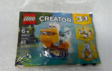 Load image into Gallery viewer, LEGO Creator 3-In-1 Pelican 30571 62-Piece Building Set Factory Sealed
